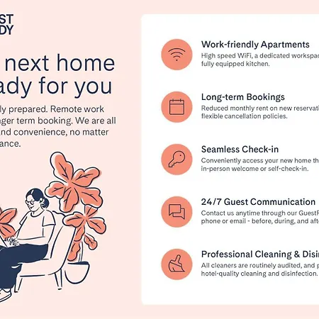Apartament Guestready - City Of Lights Delight *